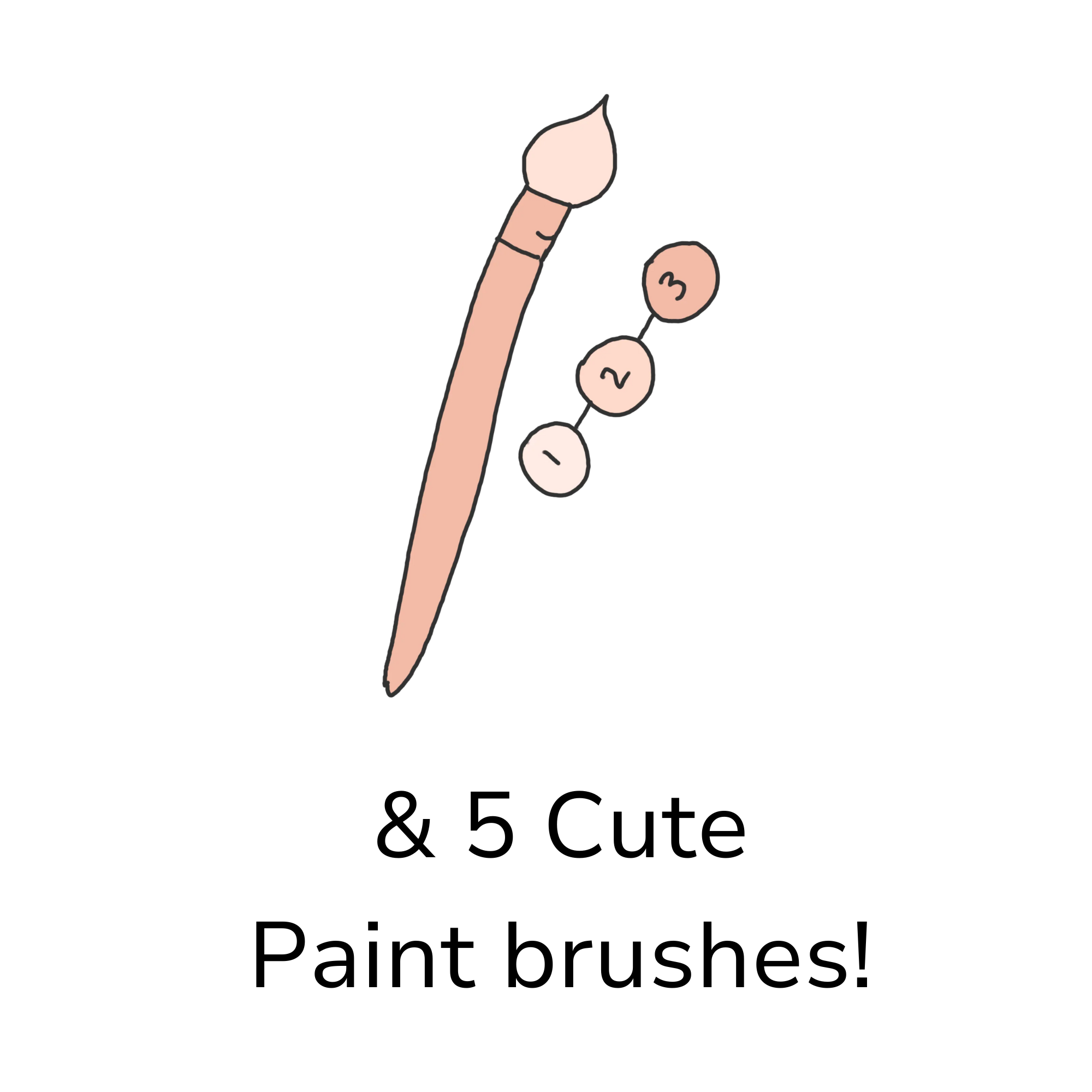 Paint brushes icon