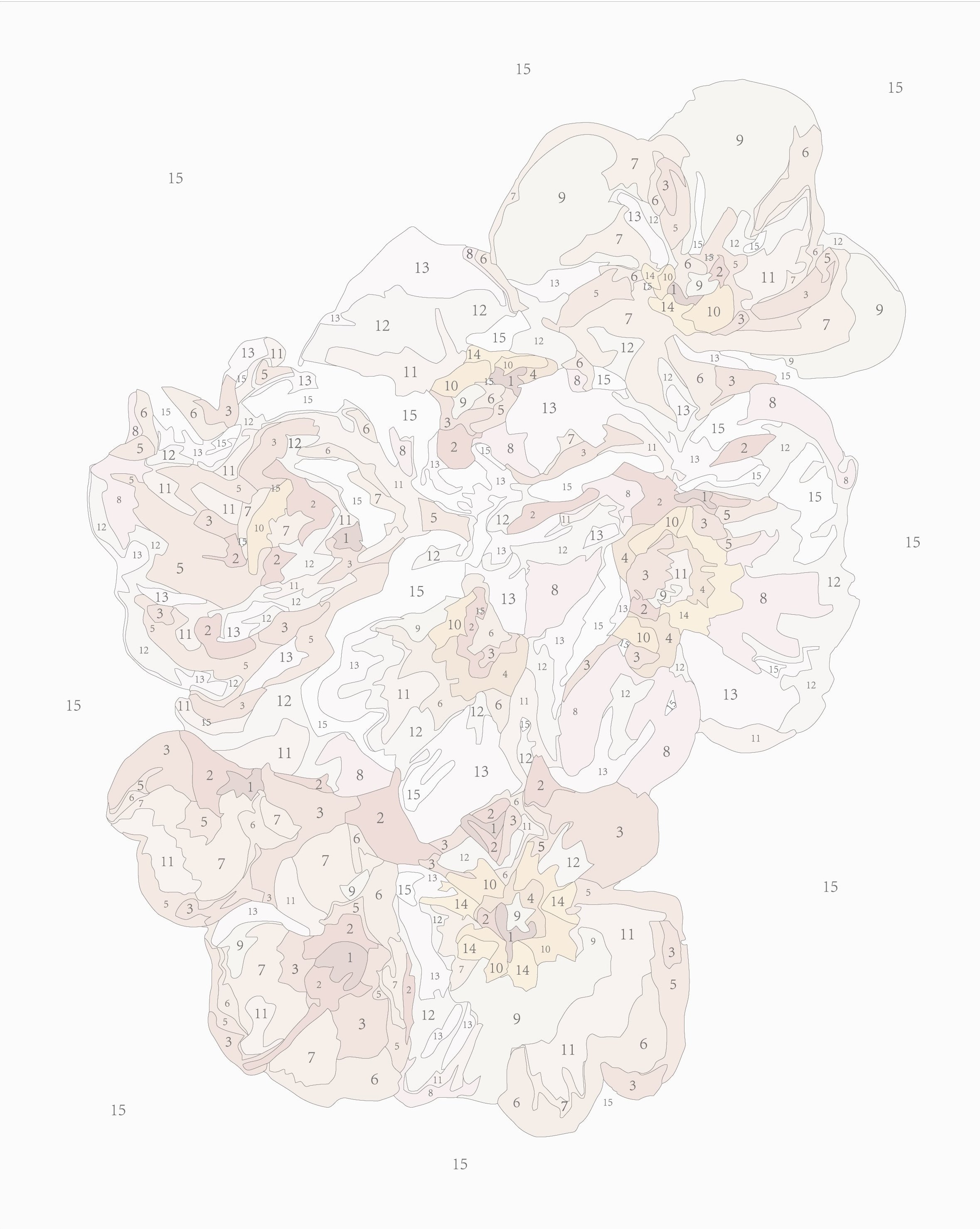 Paint Like Frida Little Bunch mini framed paint by numbers canvas photo