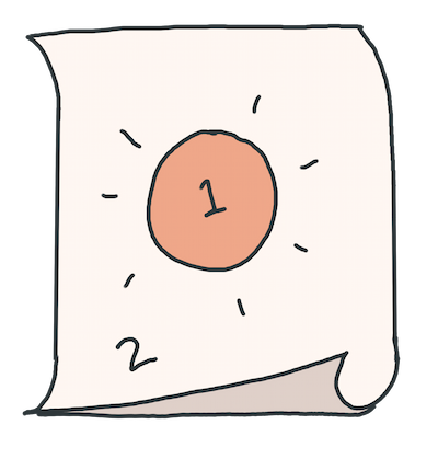 Rolled canvas painting icon