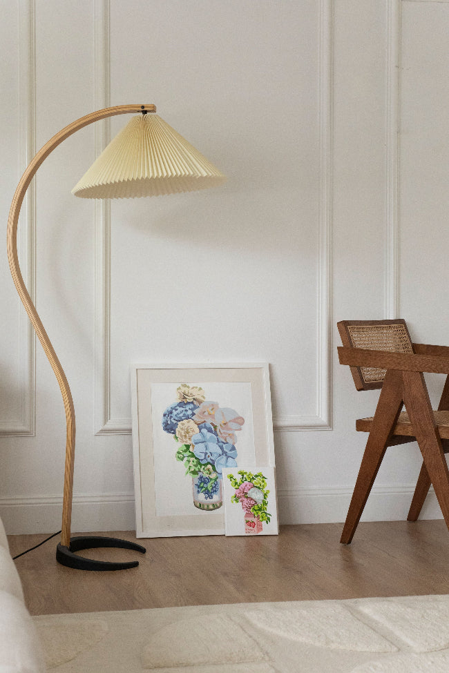 Paint Like Frida Blueberry Jam big rolled and Strawberry Milk mini framed kit