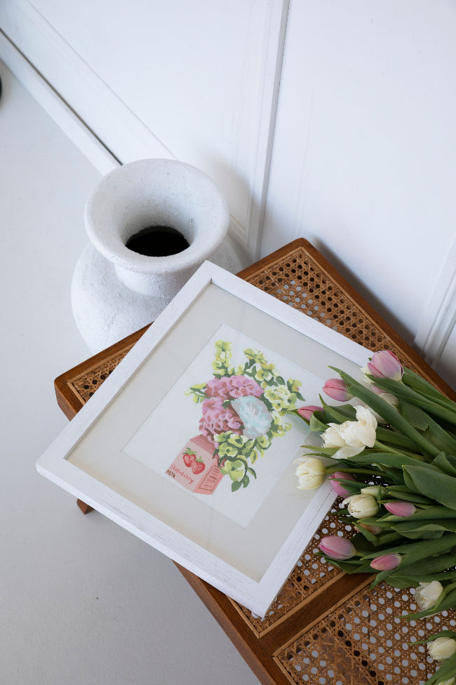 Paint Like Frida framed mini rolled canvas