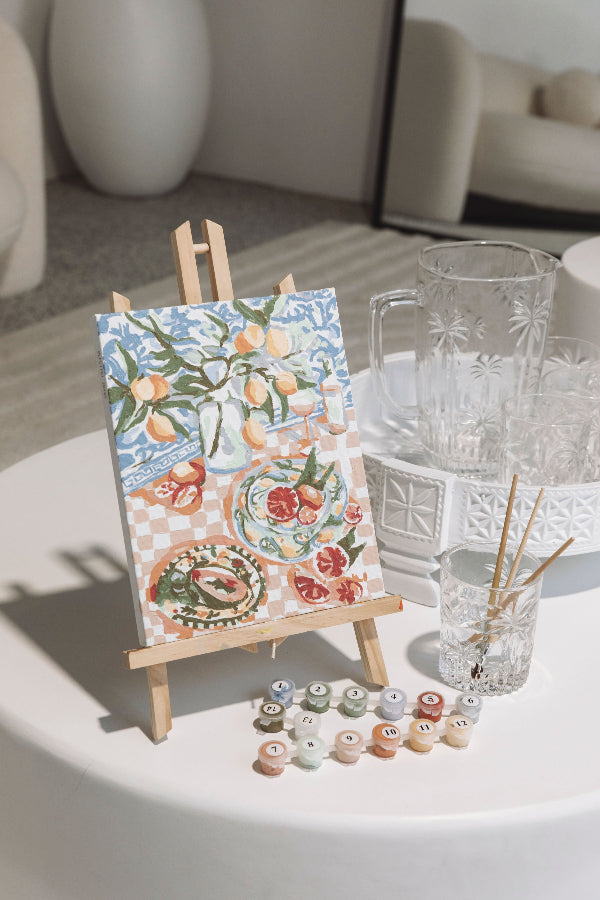 Paint and Sip with Paint Like Frida's Sunday Squeeze mini framed kit