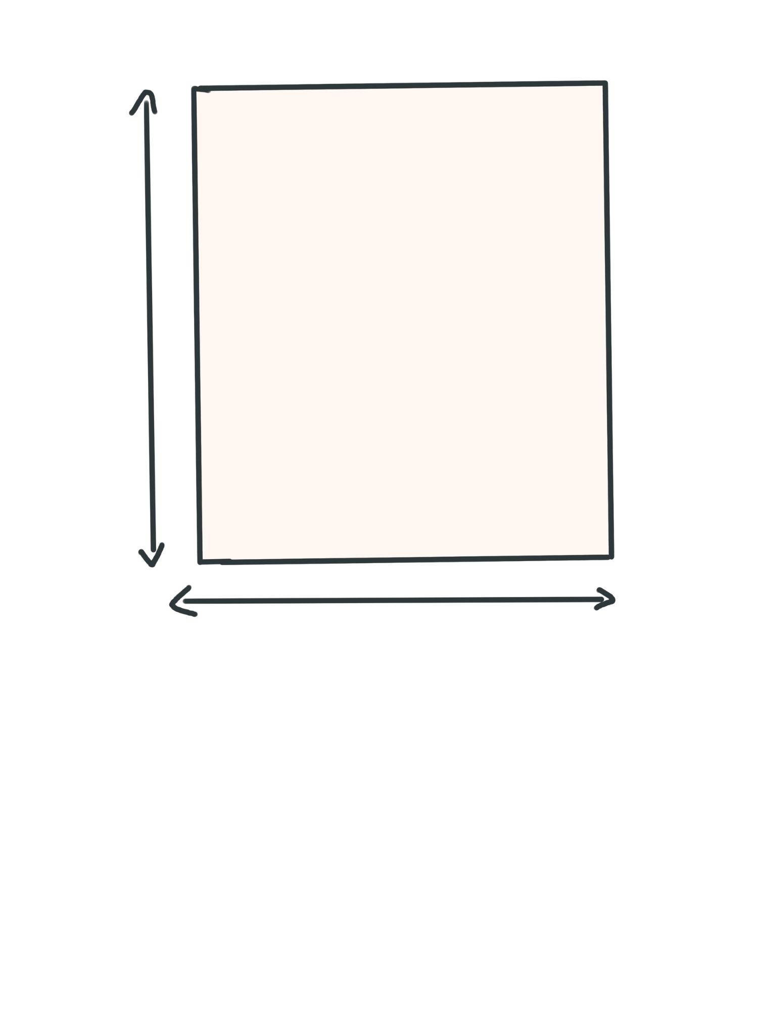 Canvas size icon