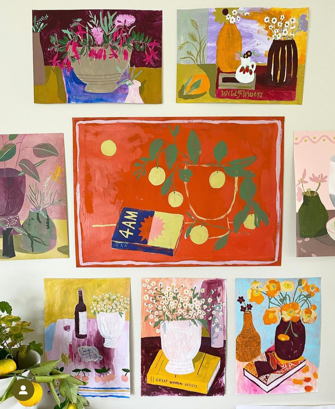 A red painting of coffee table book from Shameless Podcast