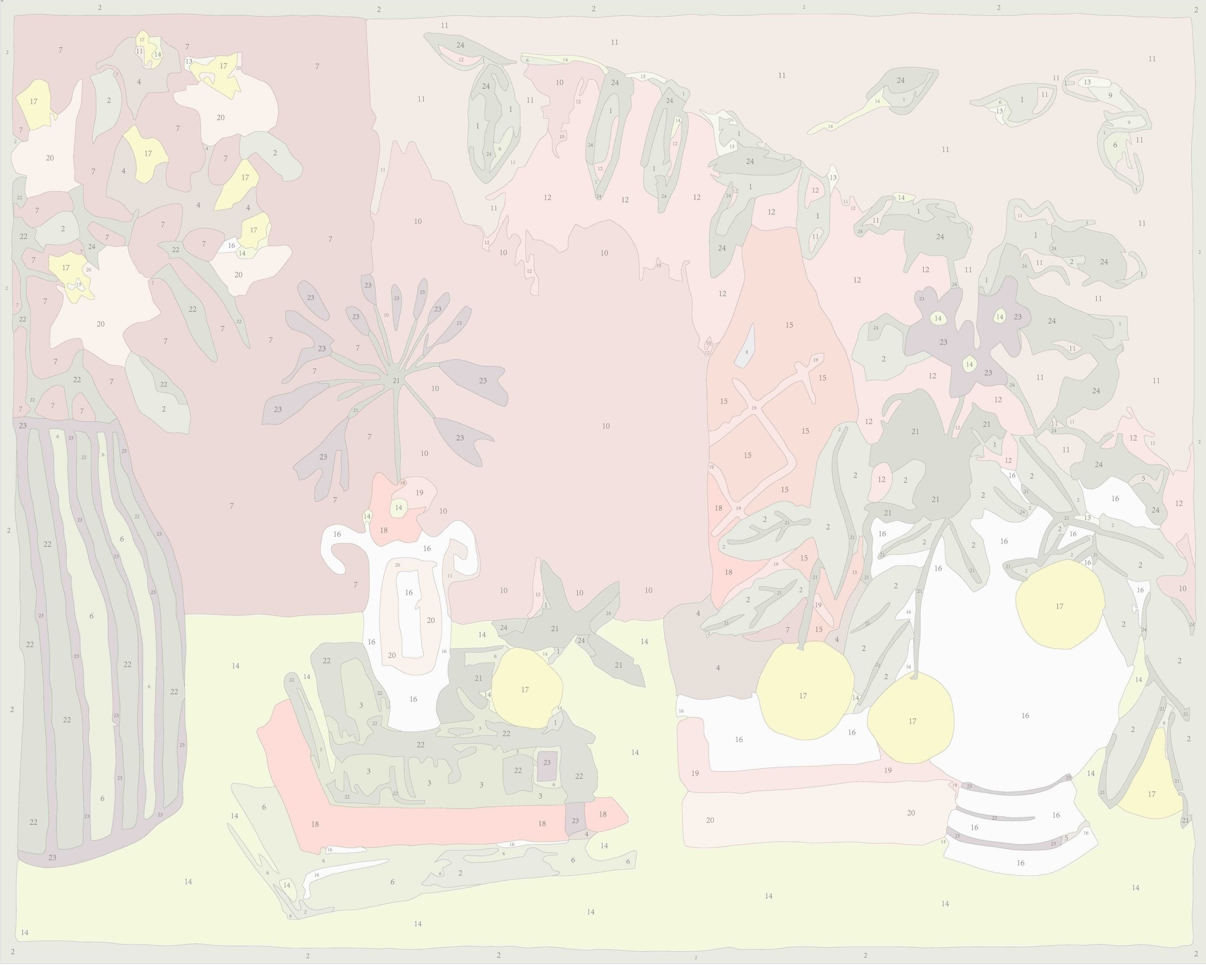 Paint Like Frida Buy Another Bunch of Flowers big rolled paint by numbers canvas photo