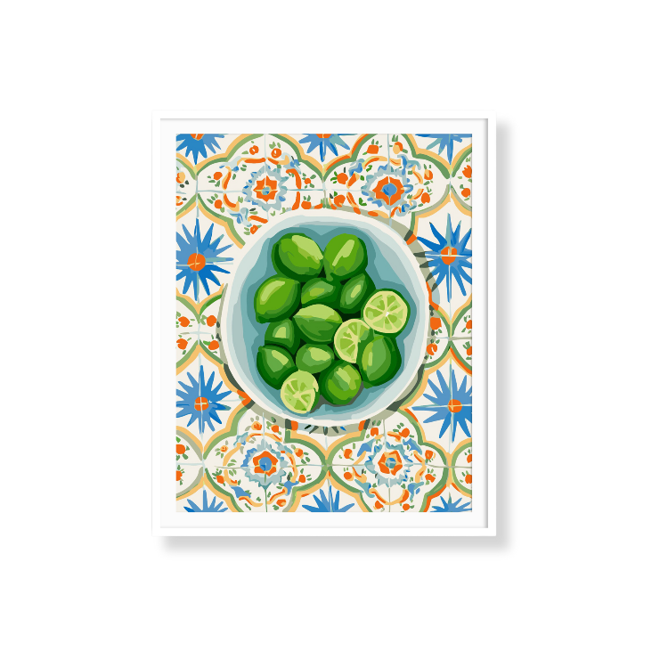 Paint Like Frida - Soda Lime Big Rolled Paint by Numbers Kit - Size 15.7 x 19.6 inches Big Rolled Canvas