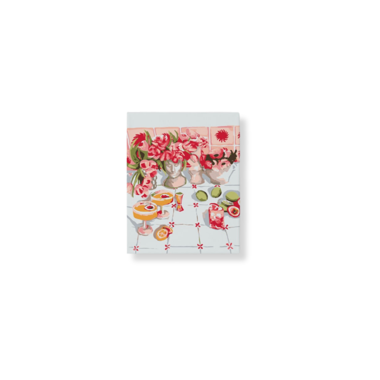 Paint Like Frida - Summer Fridays Mini Framed Paint by Numbers Kit - Size 7.8 x 9.8 inches Mini Framed Canvas