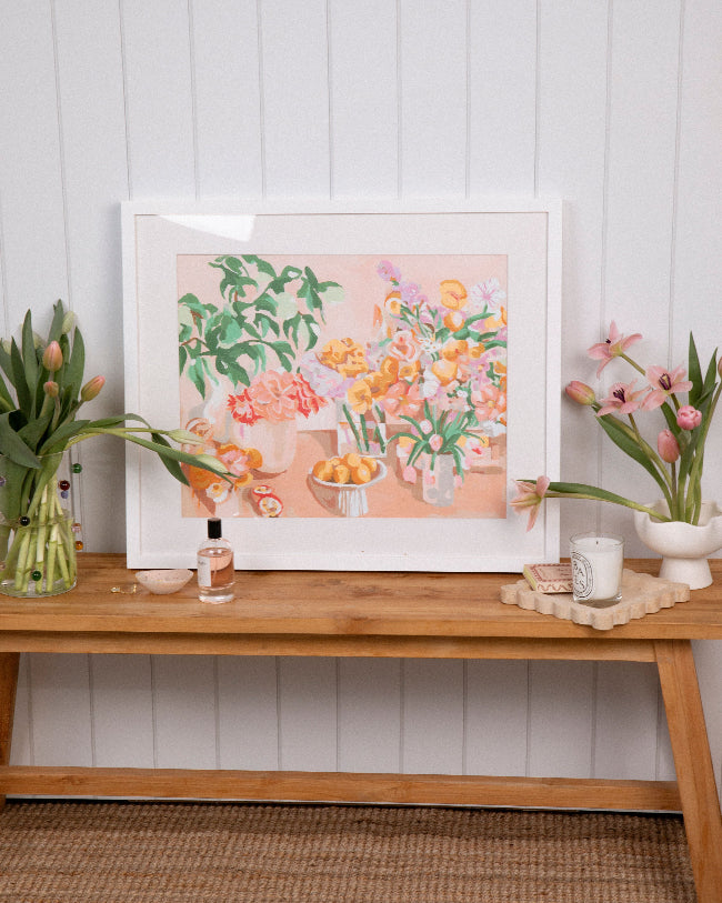 Paint Like Frida’s The Big Frame suitable for big rolled canvas.