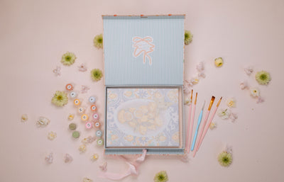 Big Framed Amalfi Lemons Kit showing the inclusions of the entire kit
