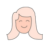Female Cartoon Head Drawing