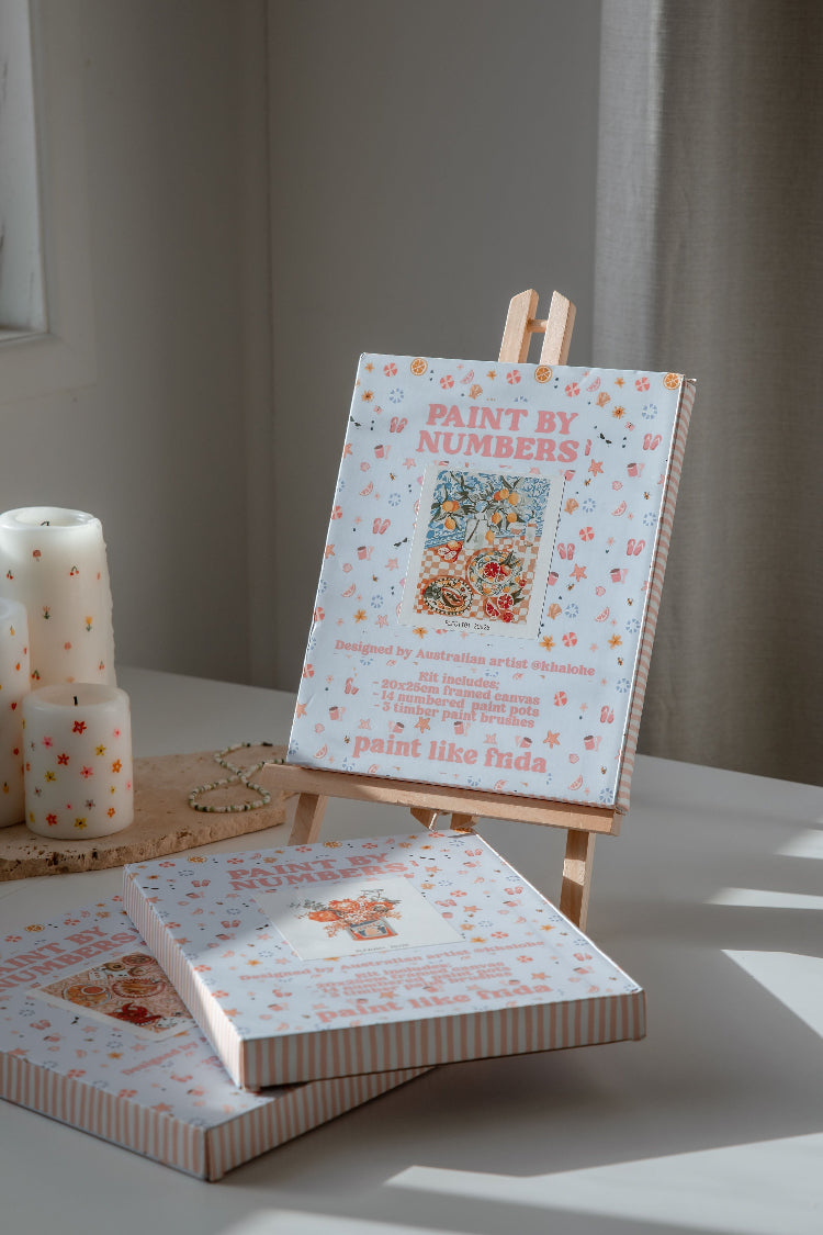 Paint Like Frida Mini Easels suitable for small framed canvas